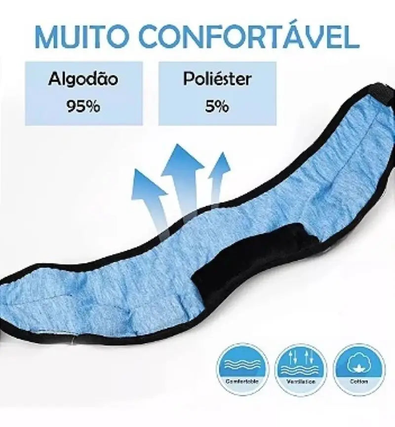 Máscara de dormir capa olho c/bluetooth fone de ouvido estéreo embutido **RbdadStore**