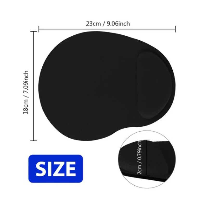 ErgoComfort Mouse Pad com Apoio de Pulso Antiderrapante TdeC