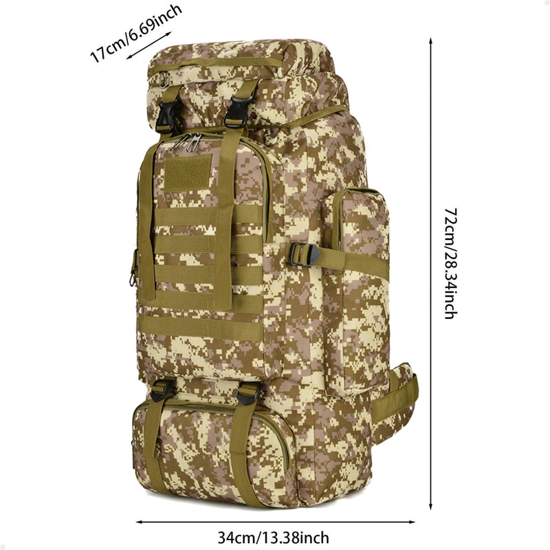 Mochila Lorben Multifuncional 80 Litros Resistente RbdadStore