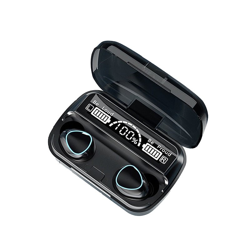 AquaSound 9D TWS - À Prova D'Água, HiFi Stereo TdeC - RbdadStore