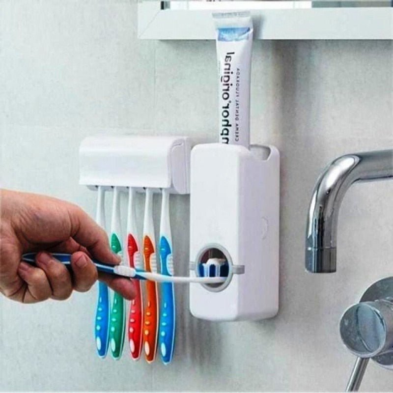 DentíBrush Caddy: Sistema de Higiene Oral Multifuncional AmD - RbdadStore