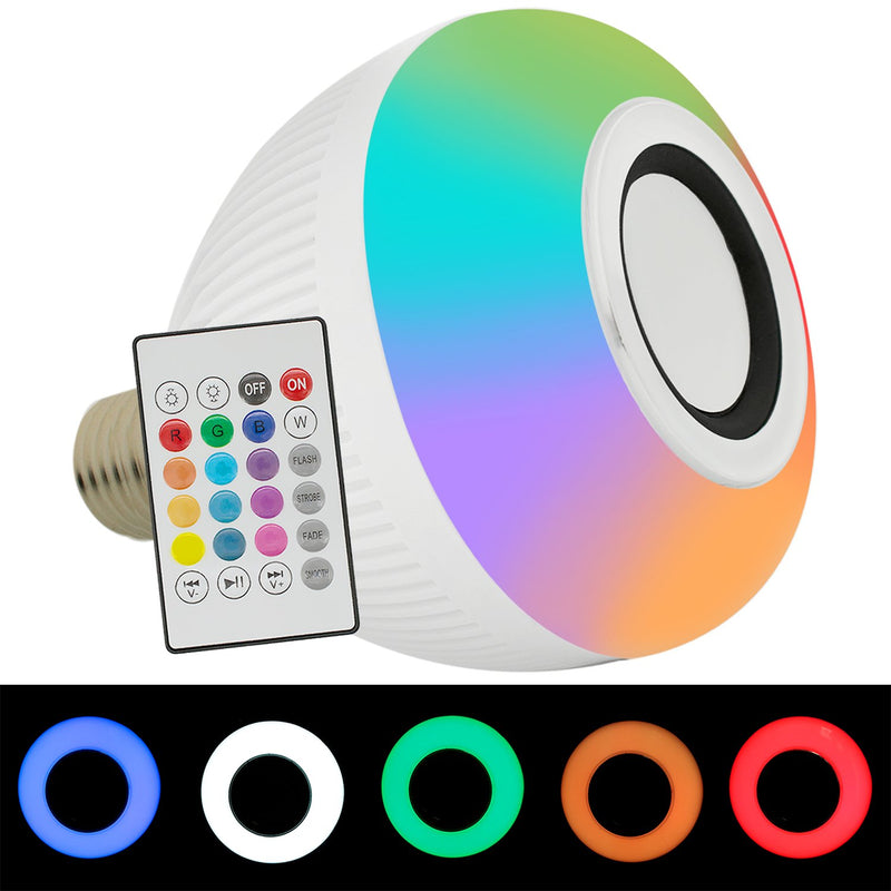 SoundLight Box - Lâmpada Colorida de 12W com Efeitos de Luz e Som TdeC - RbdadStore