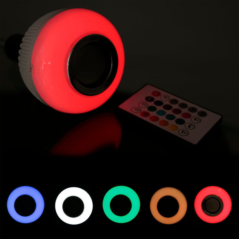 SoundLight Box - Lâmpada Colorida de 12W com Efeitos de Luz e Som TdeC - RbdadStore